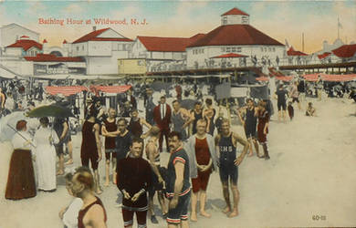 Vintage New Jersey - Down the Shore, 1915