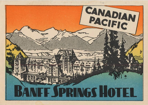 Vintage Canada - Banff Springs Hotel