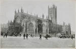 Vintage UK - Manchester Cathedral by Yesterdays-Paper