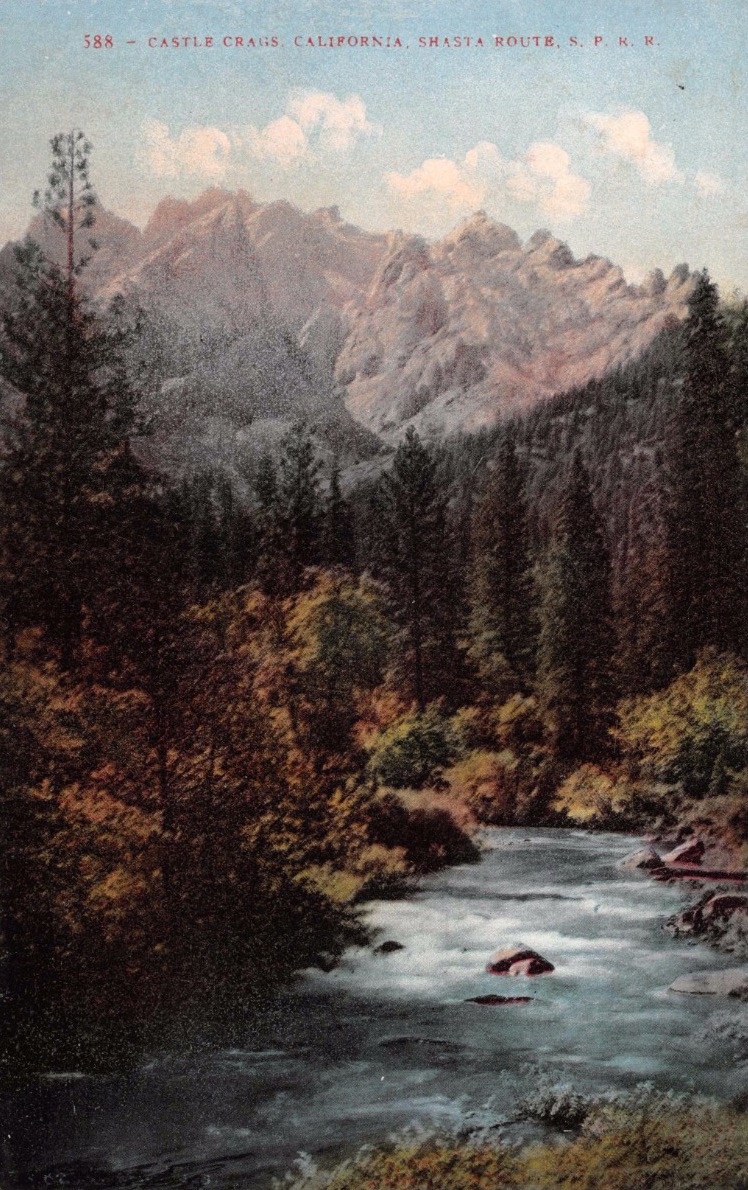 Vintage California - Castle Crags