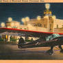Night Scene Postcards - Cleveland Airport