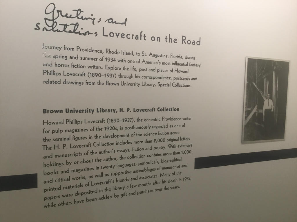 Greetings and Salutations - Lovecraft on the Road