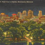 Night Scene Postcards - Minneapolis Skyline