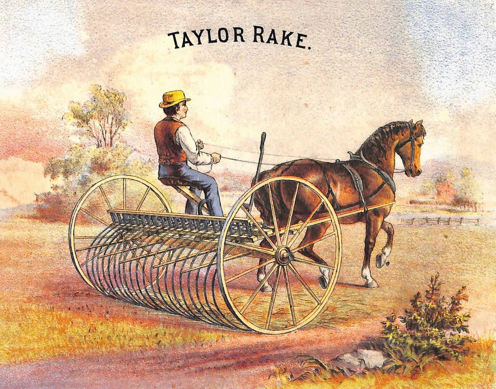 Victorian Advertising - Reliable Rakes by Yesterdays-Paper on DeviantArt