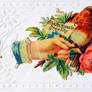 Victorian Calling Card - Affectionate Greeting