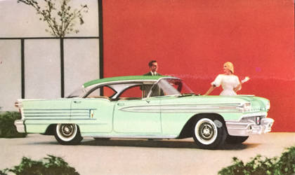 Oldsmobile Super 88 Holiday Sedan by Yesterdays-Paper