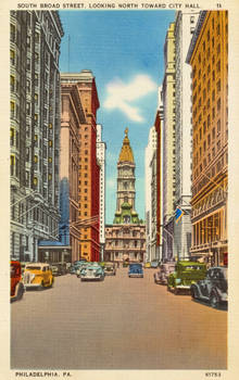 Vintage Philadelphia - Broad St. Historic District