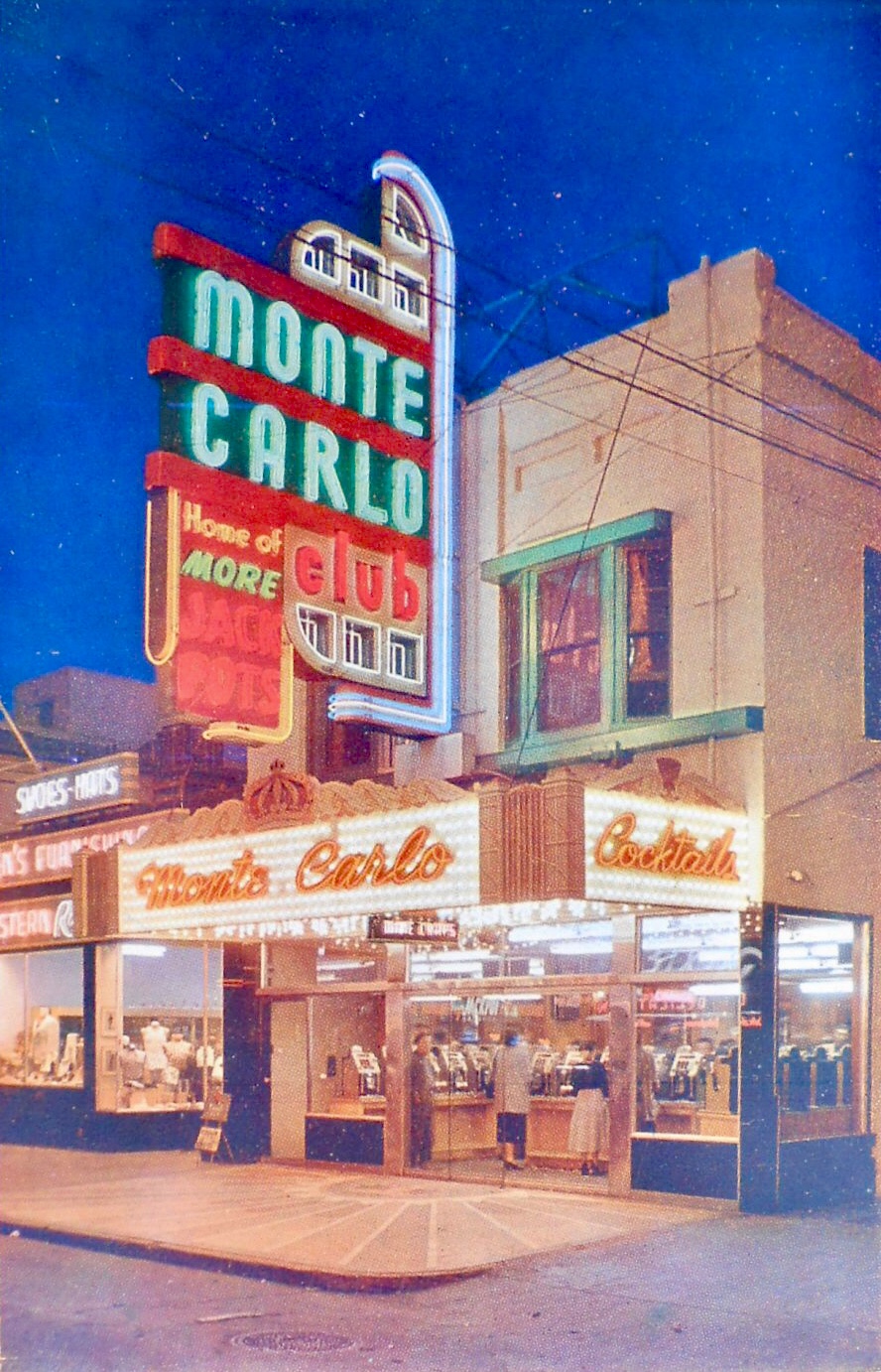 Vintage Las Vegas - Monte Carlo Club by Yesterdays-Paper on DeviantArt