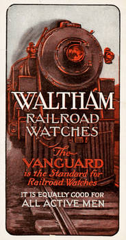 Victorian Advertising - Railroad Watches