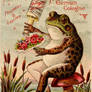 Victorian Advertising - Froggy Went A-Courtin'