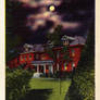 Night Scene Postcards - Moonlight Over Milligan