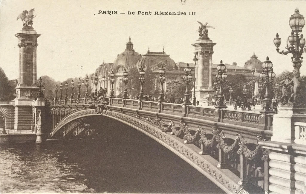 Vintage Europe - Le Pont Alexandre III, Paris by Yesterdays-Paper on ...