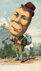 Victorian Advertising - Spud Man