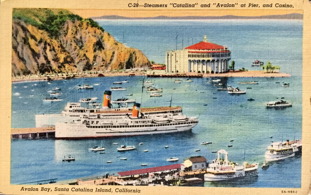 Vintage California - Steamers Catalina + Avalon