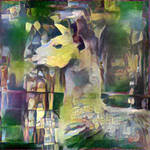 Expressionist Cubism Llama by Yesterdays-Paper