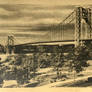 Vintage New York - Geo. Washington Bridge