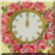 Vintage Rose Clock Icon