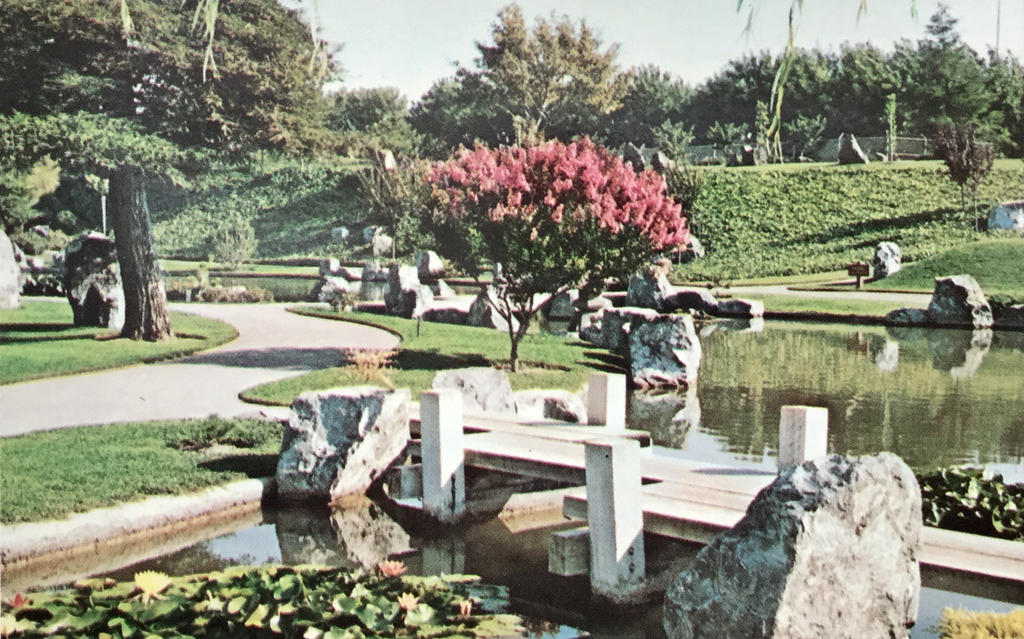 Vintage California Japanese Garden San Jose By Yesterdays Paper