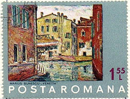 Philatelical Romania - Paintings of Venice