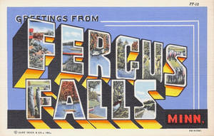 Large Letter Postcard - Fergus Falls MN