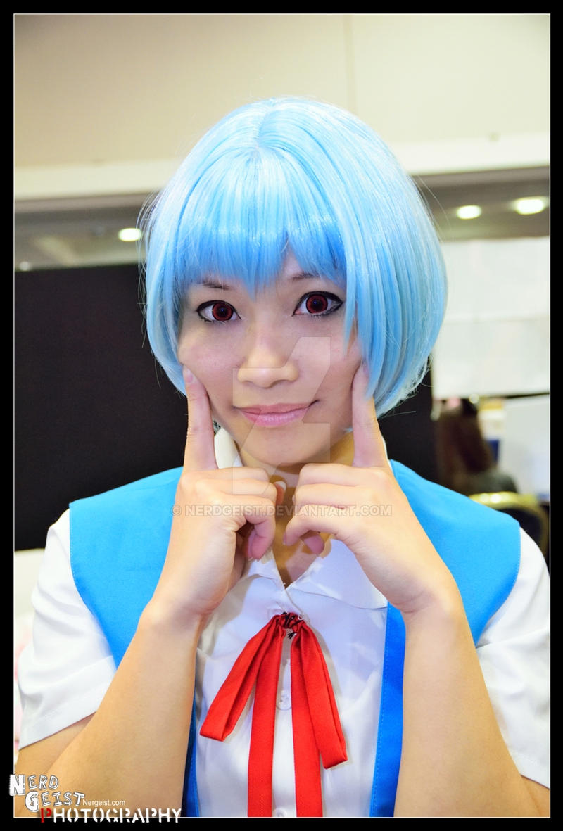 Rei from Neon Genesis Evangelion Cosplay