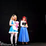 Alice and Aurora cosplay at ArcadeCon 2014