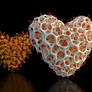 Voronoi - Delaunay 3D lattice Heart (Shape91)