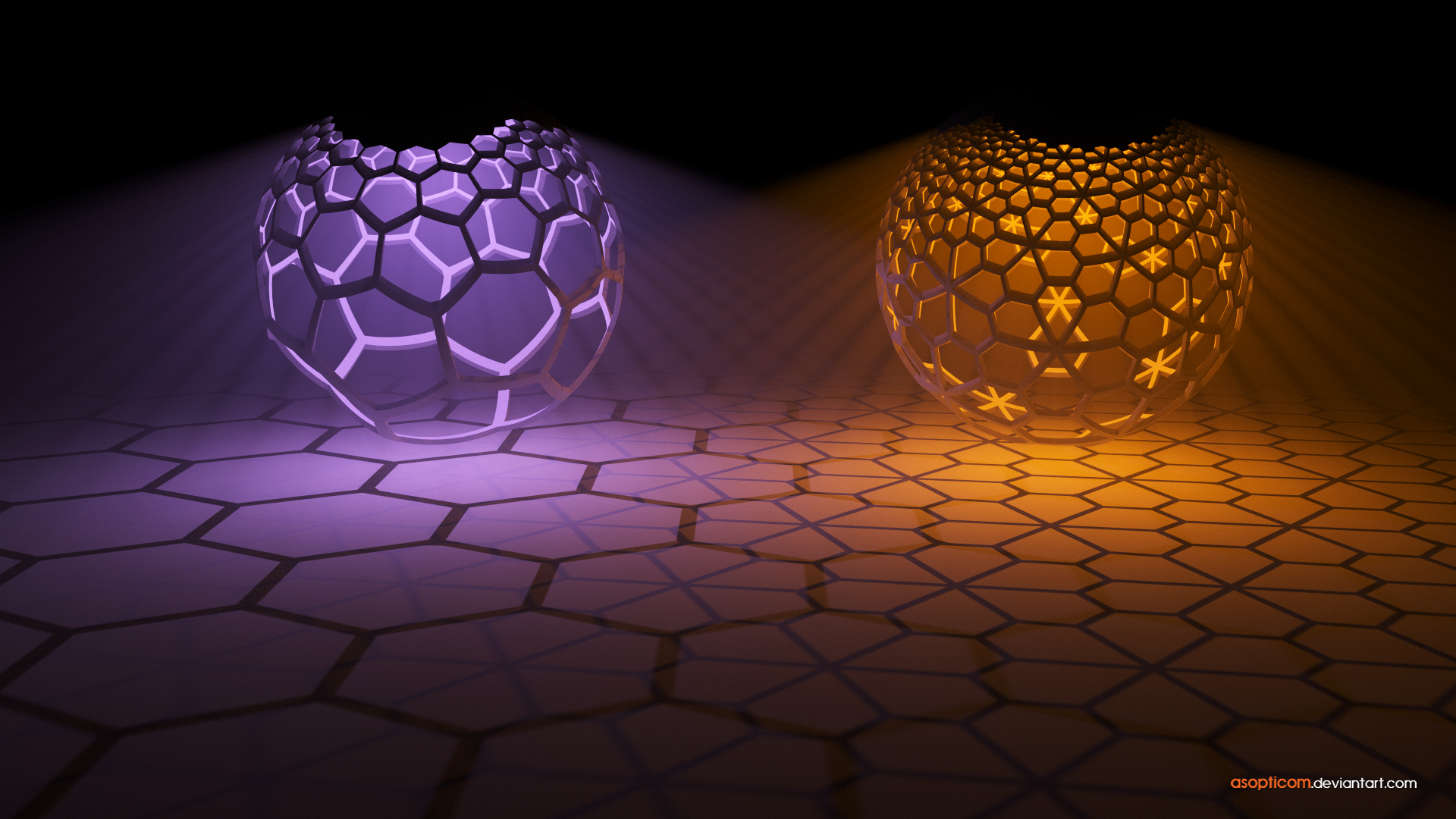 Stereographic Projection - Tessellation(102)