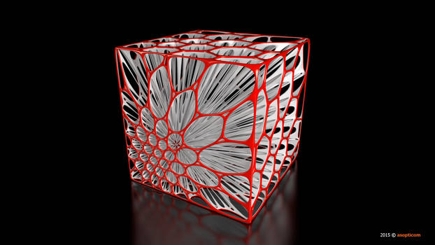 Voronoi Cube (Shape105)