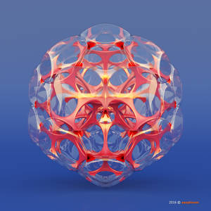 Voronoi 3D - Dodecahedron (118-B)