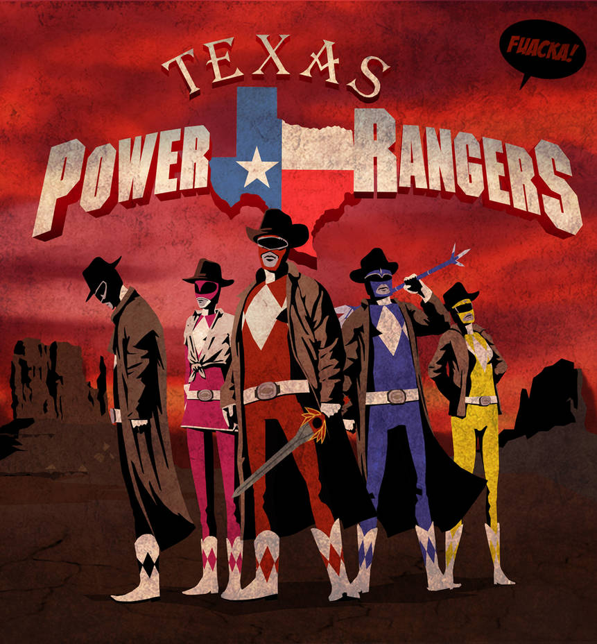 Power Texas Rangers by JoseRealArt on DeviantArt