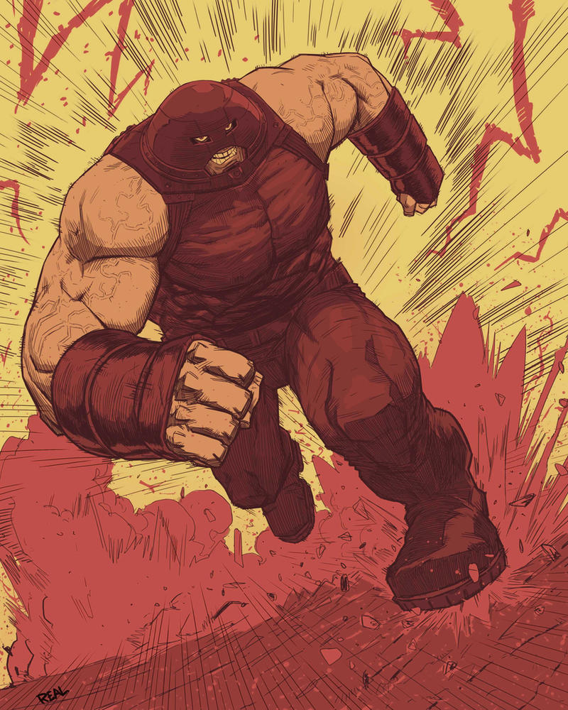 Juggernaut by JoseRealArt on DeviantArt