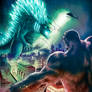 Godzilla vs Kong rendition