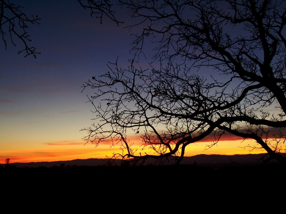 sunset at lookout