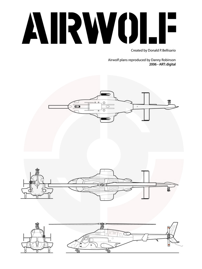 Airwolf Plans