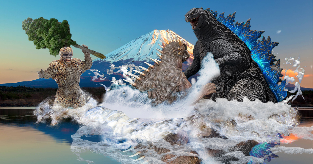 Legendary Sanda Godzilla (Legendary) vs Sanda vs Varan by Nagoda on DeviantArt