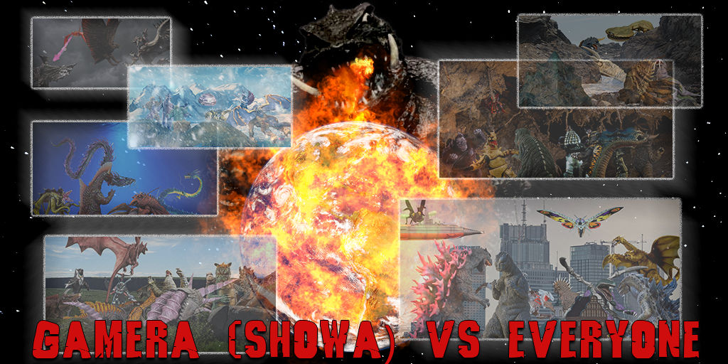 Gamera (Showa) vs Everyone by Nagoda on DeviantArt