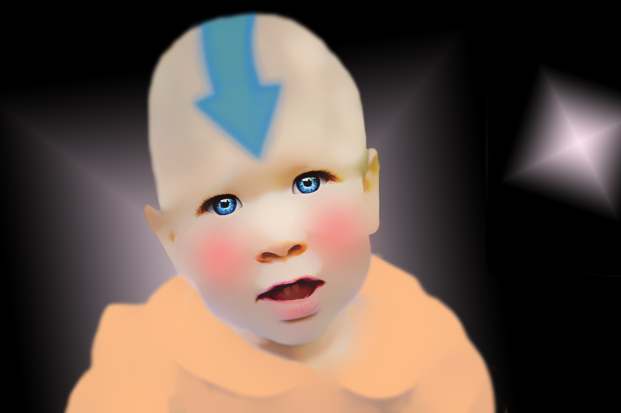 avatar little boy work in progress