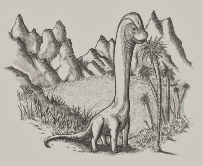 Brachiosaurus By Cosmichael On DeviantArt brachiosaurus-by-cosmichael-on-deviantart