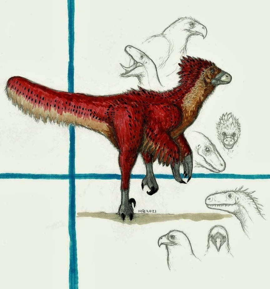 Dakotaraptor By Cosmichael On DeviantArt dakotaraptor-by-cosmichael-on-deviantart