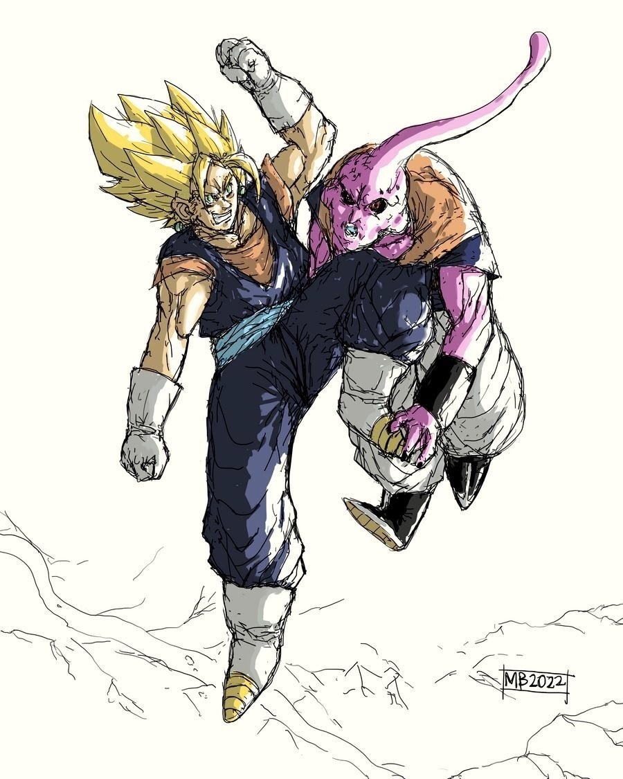 Goku vs Vegeta by TheOneNimbus on DeviantArt