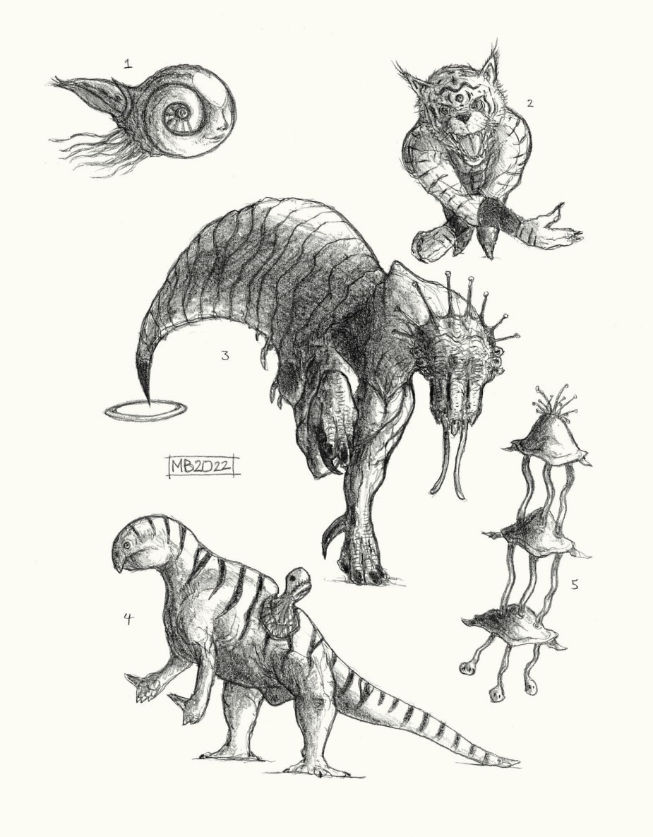 Monsters by cosmichael on DeviantArt