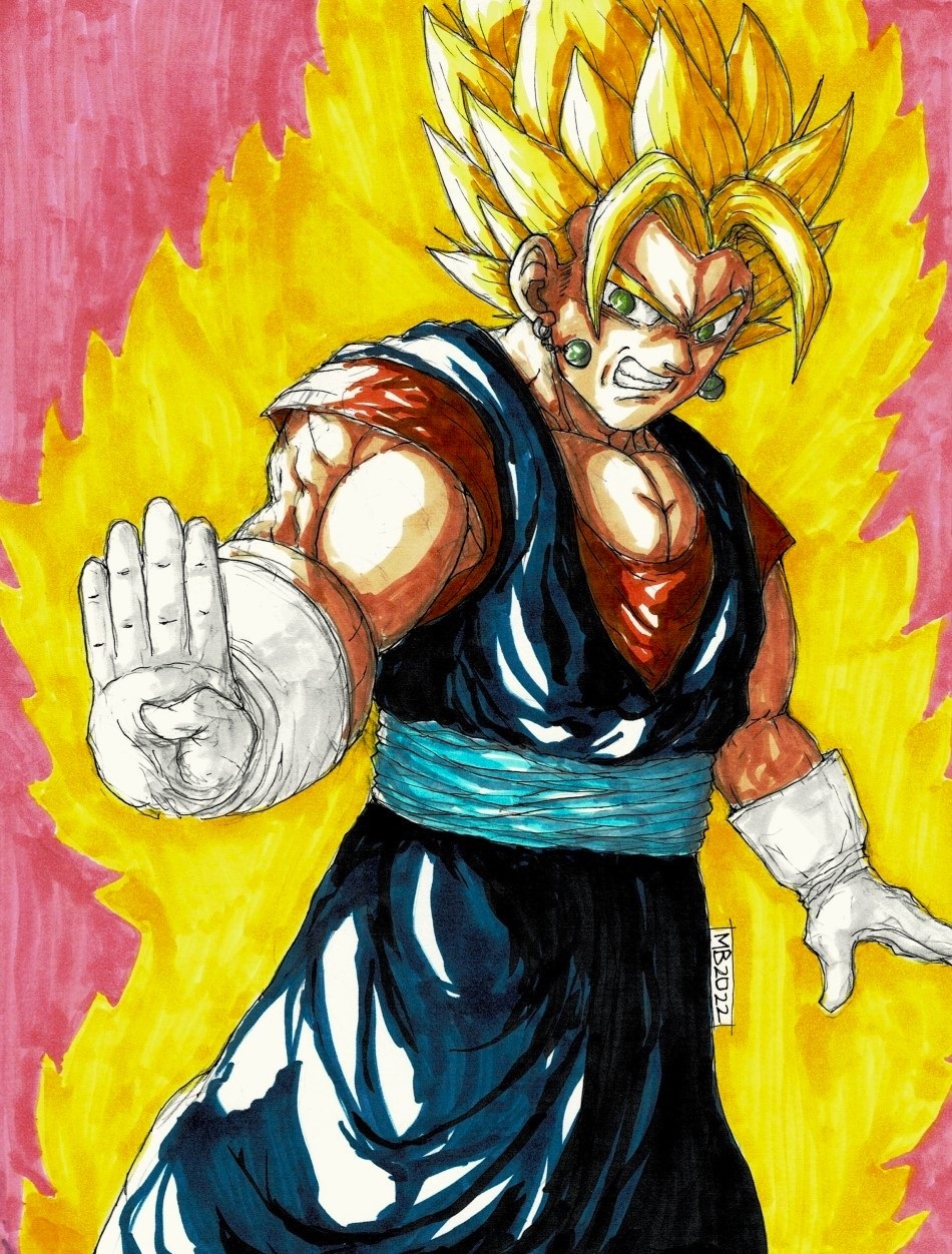 Vegito by cosmichael on DeviantArt Vegito by cosmichael on DeviantArt