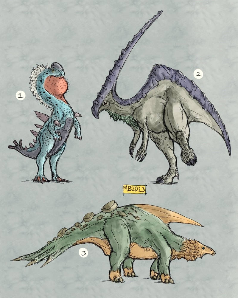 Hunting Rinosauras Fake Fake Dinos by cosmichael on DeviantArt