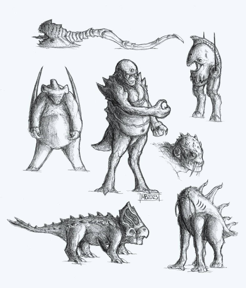 Deviantart Alien Types Aliens by cosmichael on DeviantArt