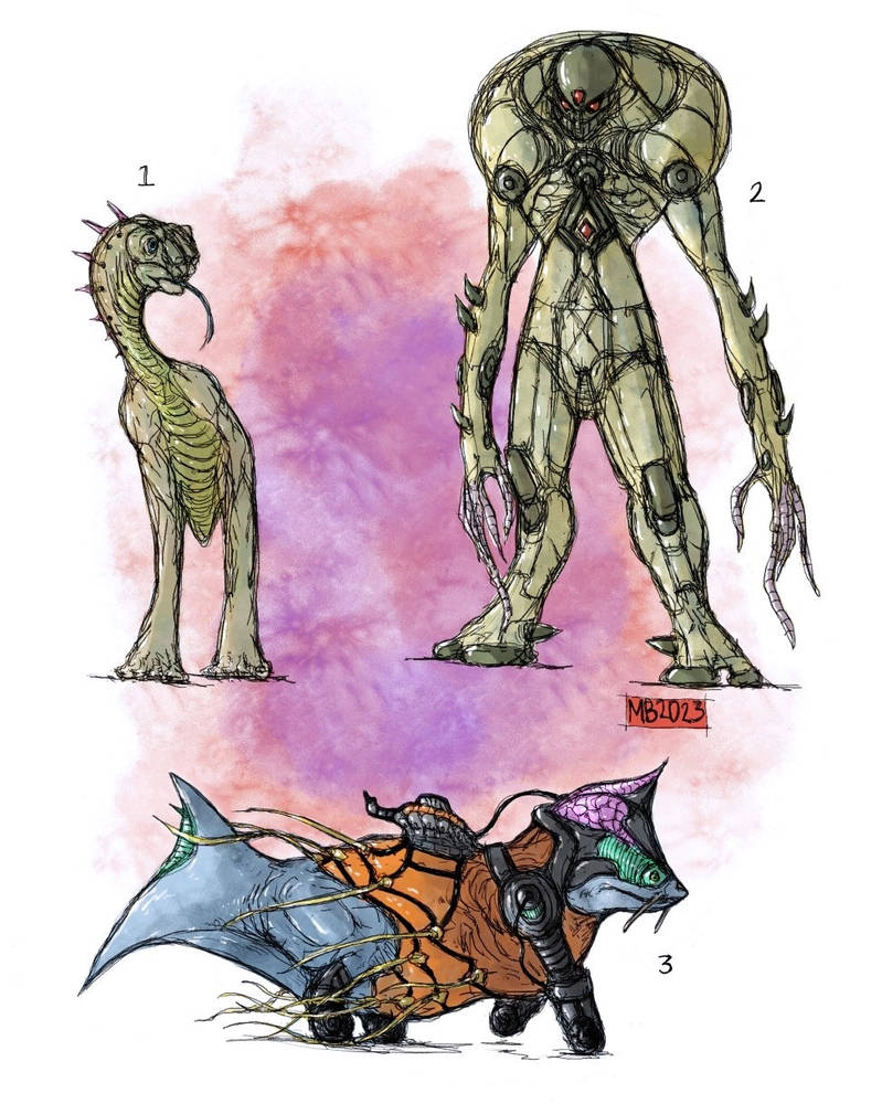 Deviantart Alien Types Aliens by cosmichael on DeviantArt