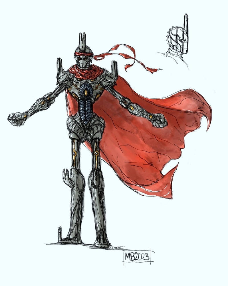 Robot by cosmichael on DeviantArt