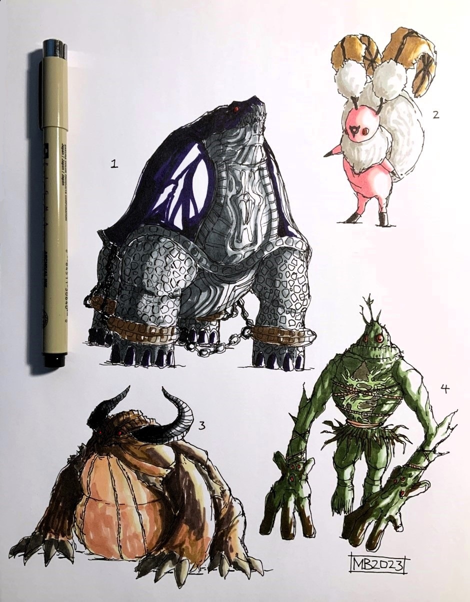 FF12 Monsters By Cosmichael On DeviantArt