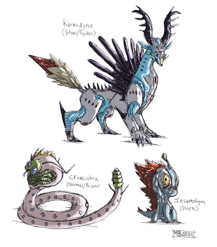 Fakemon by cosmichael on DeviantArt