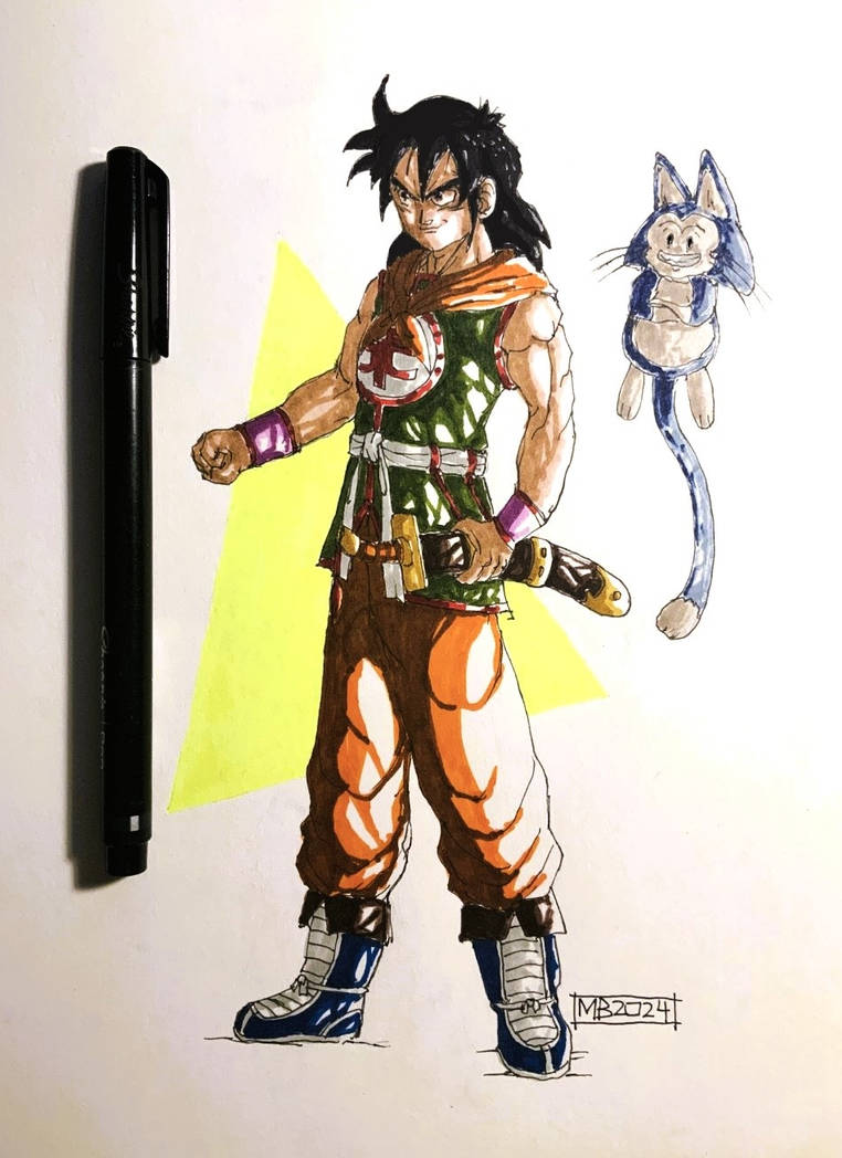 Yamcha and Puar by cosmichael on DeviantArt